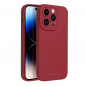Kryt Roar Luna na Apple iPhone 14 Pro Jednofarebný, Štýlový, Estetický doplnok  Červený