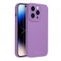 Kryt Roar Luna na Apple iPhone 14 Pro Jednofarebný, Štýlový, Estetický doplnok  Fialový (Violet)