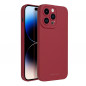 Kryt Roar Luna na Apple iPhone 14 Pro Max Jednofarebný, Štýlový, Estetický doplnok  Červený