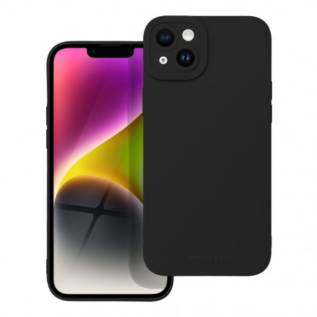 Kryt Roar Luna na Apple iPhone 14 Plus Jednofarebný, Štýlový, Estetický doplnok Čierny