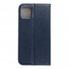 Peňaženkové puzdro Smart Magneto book na Apple iPhone 11 Tmavší modrý