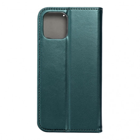 Peňaženkové puzdro Smart Magneto book na Apple iPhone 11 Pro Tmavo zelený