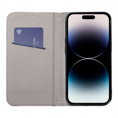 Peňaženkové puzdro Smart Magneto book na Apple iPhone 12 Čierny