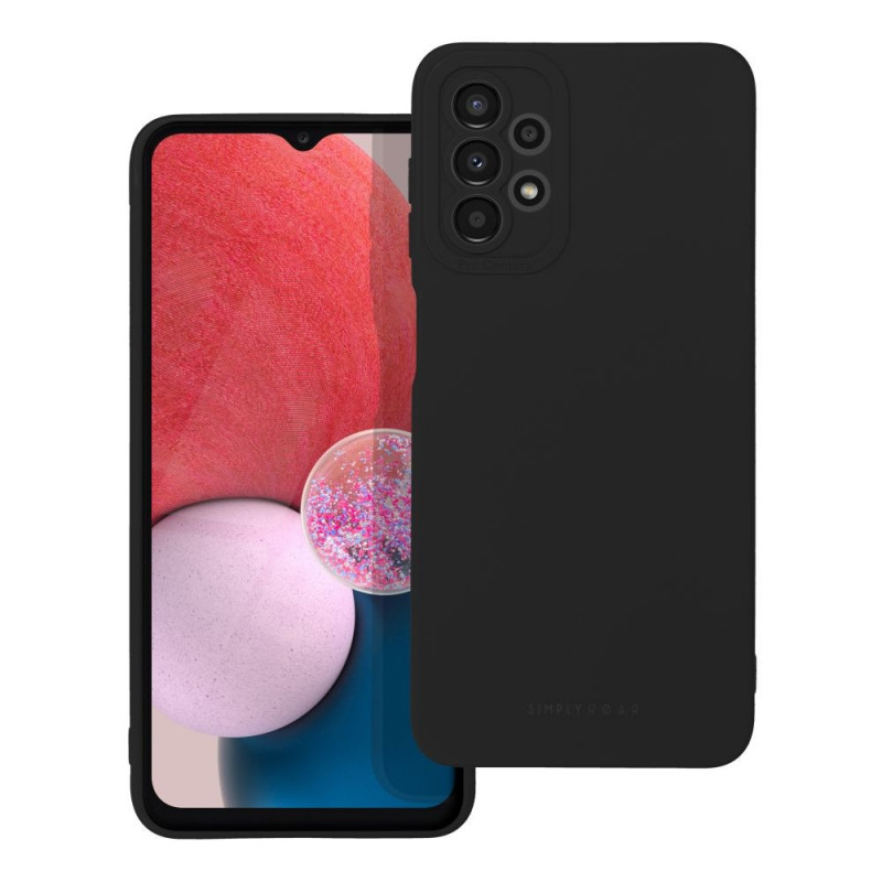 Kryt Roar Luna na Samsung Galaxy A13 LTE Jednofarebný, Štýlový, Estetický doplnok  Čierny