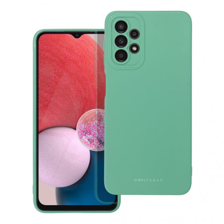 Kryt Roar Luna na Samsung Galaxy A13 LTE Jednofarebný, Štýlový, Estetický doplnok Zelený