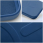 Kryt Silicone Mag Cover na Apple iPhone 13 mini MagSAFE  Modrý