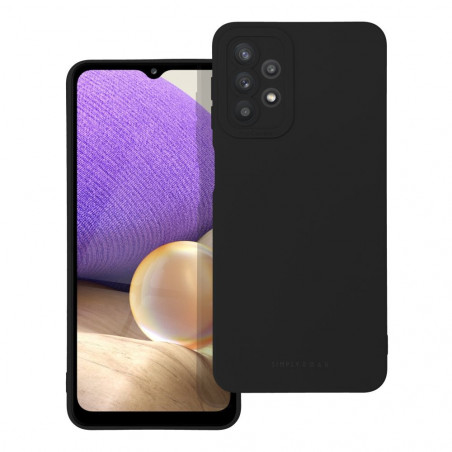 Kryt Roar Luna na Samsung Galaxy A32 LTE Jednofarebný, Štýlový, Estetický doplnok Čierny