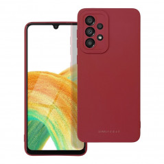 Kryt Roar Luna na Samsung Galaxy A33 Jednofarebný, Štýlový, Estetický doplnok Červený