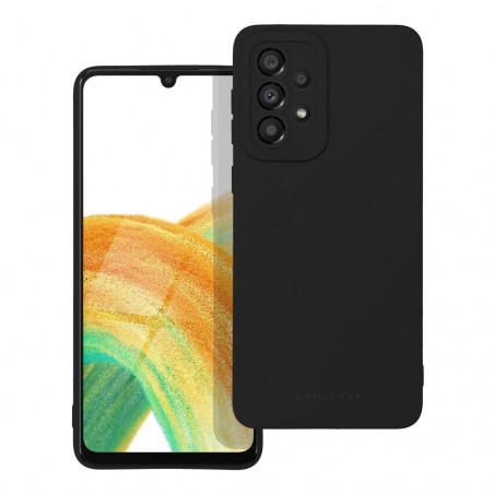 Kryt Roar Luna na Samsung Galaxy A33 Jednofarebný, Štýlový, Estetický doplnok Čierny