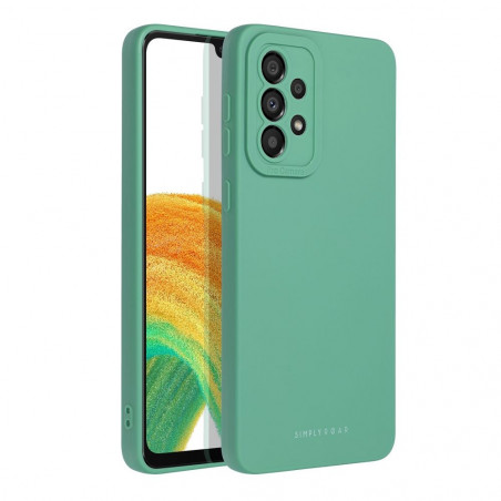 Kryt Roar Luna na Samsung Galaxy A33 Jednofarebný, Štýlový, Estetický doplnok Zelený