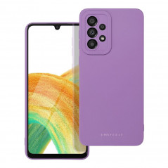 Kryt Roar Luna na Samsung Galaxy A33 Jednofarebný, Štýlový, Estetický doplnok Fialový (Violet)
