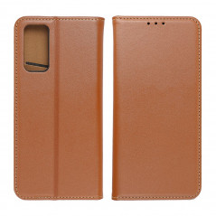 Peňaženkové puzdro Leather case SMART PRO na XIAOMI 12 Lite Elegant  Hnedý