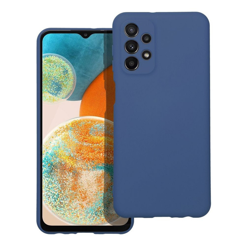 Kryt Silicone na Samsung Galaxy A23 5G Elegant  Modrý