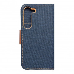 Peňaženkové puzdro CANVAS Book na Samsung Galaxy S23 5G Námornícka modrá