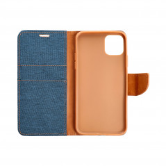 Peňaženkové puzdro CANVAS Book na Samsung Galaxy S23 5G Námornícka modrá