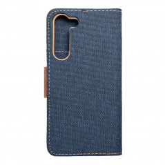 Peňaženkové puzdro CANVAS Book na Samsung Galaxy S23 Plus 5G Námornícka modrá