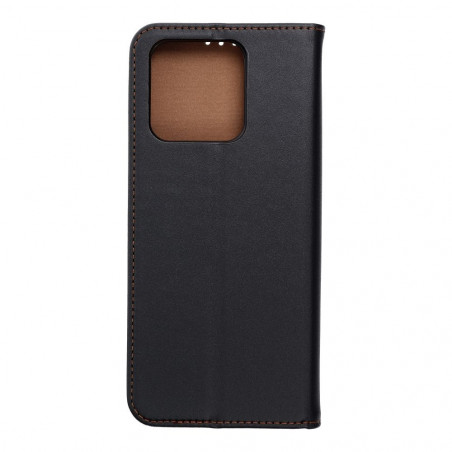 Peňaženkové puzdro Leather case SMART PRO na XIAOMI Redmi 10C Elegant Čierny