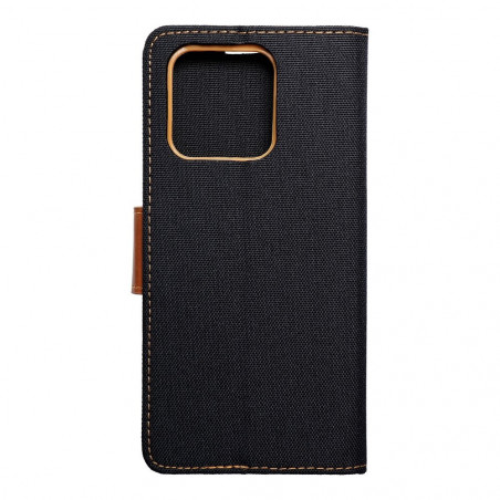 Peňaženkové puzdro CANVAS Book na XIAOMI Redmi 10C Čierny