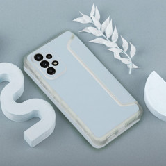 Peňaženkové puzdro Piano Book na Samsung Galaxy S23 Plus 5G Svetlo modrý