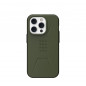 Kryt Urban Armor Gear Civilian na Apple iPhone 14 Pro Prémiové puzdro  MagSAFE  Olivový