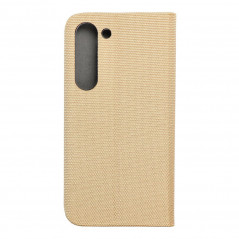 Peňaženkové puzdro Sensitive Book na Samsung Galaxy S23 5G Zlatý