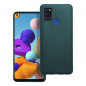 Kryt MATT na Samsung Galaxy A21s Tmavo zelený