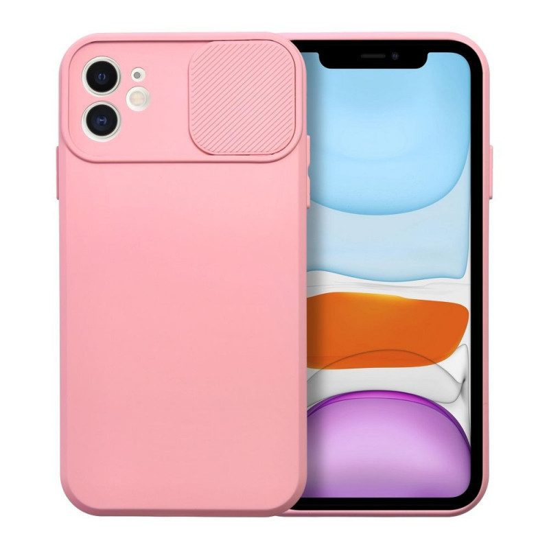 Kryt Slide na Apple iPhone 11 Svetlo ružový