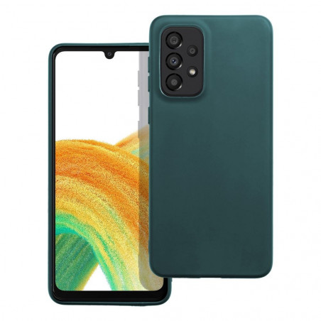Kryt MATT na Samsung Galaxy A33 Tmavo zelený