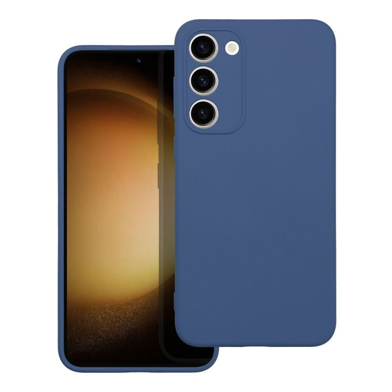 Kryt Silicone na Samsung Galaxy S23 Plus 5G Elegant  Modrý