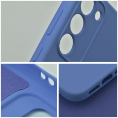 Kryt Silicone na Samsung Galaxy S23 Plus 5G Elegant  Modrý