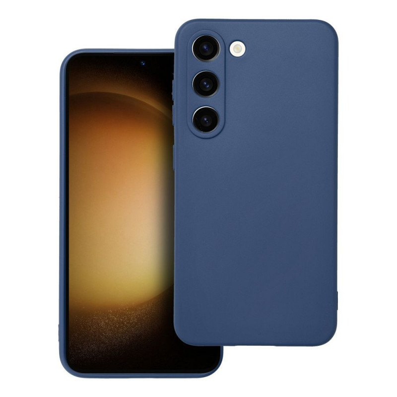 Kryt Soft na Samsung Galaxy S23 5G Tmavo modrý