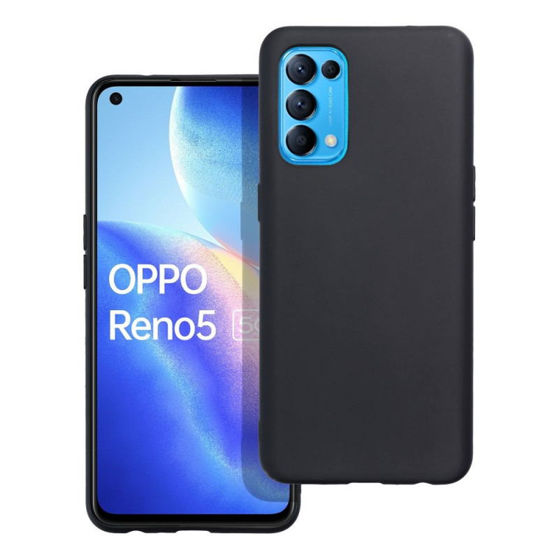 Kryt MATT na Oppo Reno5 K Čierny