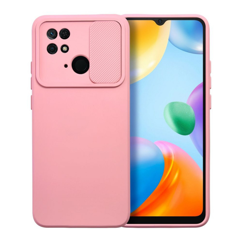 Kryt Slide na XIAOMI Redmi 10C Svetlo ružový