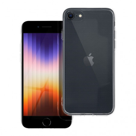 Kryt CLEAR 2mm na Apple iPhone SE 2022 5G Transparentný