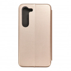 Peňaženkové puzdro Book Elegance na Samsung Galaxy S23 5G Elegant Zlatý