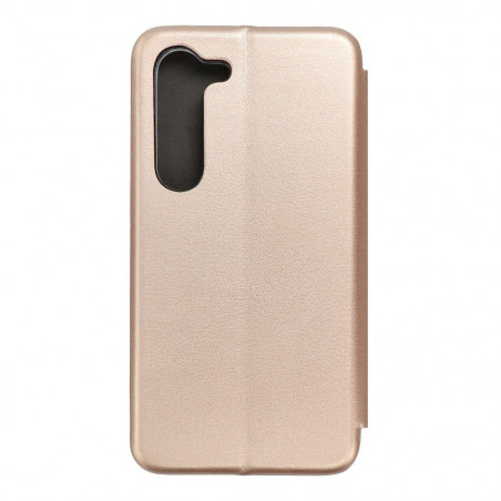 Peňaženkové puzdro Book Elegance na Samsung Galaxy S23 5G Elegant Zlatý