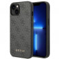 Kryt Guess 4G Gold Logo na Apple iPhone 14 Plus Elegant  Šedý