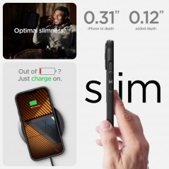 Kryt Spigen Optik Armor na Apple iPhone 14 Čierny
