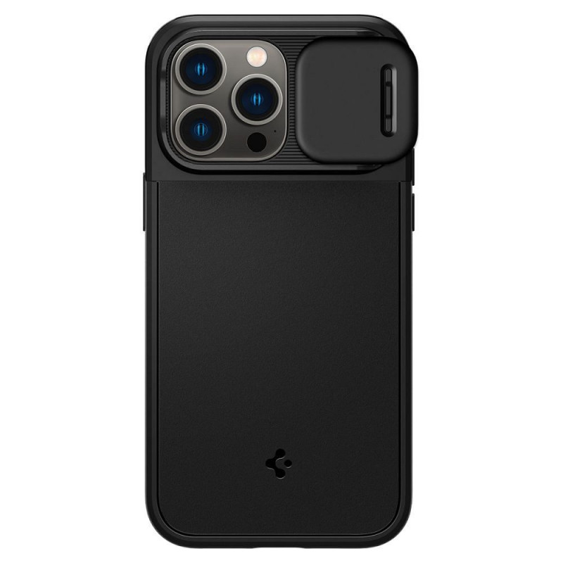 Kryt Spigen Optik Armor na Apple iPhone 14 Pro Max Čierny