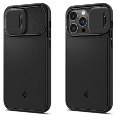 Kryt Spigen Optik Armor na Apple iPhone 14 Pro Max Čierny