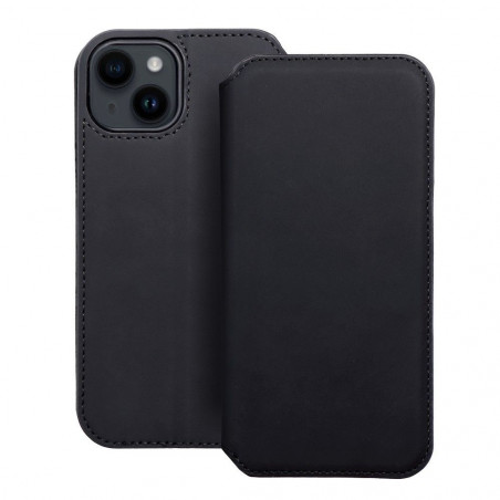 Peňaženkové puzdro Dual Pocket book na Apple iPhone 14 Čierny