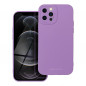 Kryt Roar Luna na Apple iPhone 12 Pro Jednofarebný, Štýlový, Estetický doplnok  Fialový (Violet)