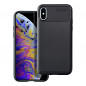 Kryt Carbon premium na Apple iPhone XS Elegant  Čierny