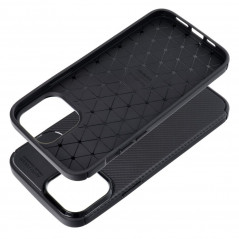 Kryt Carbon premium na Apple iPhone 13 Pro Elegant  Čierny