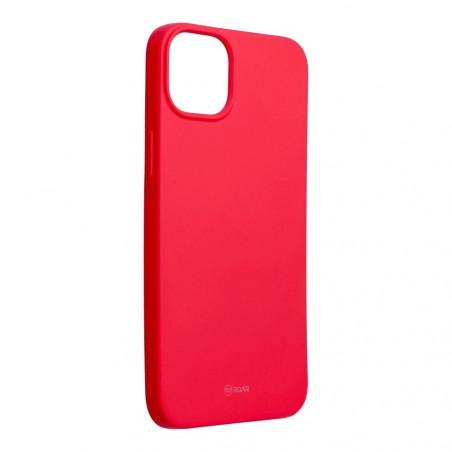 Kryt Roar Colorful Jelly na Apple iPhone 14 Plus Žiarivý ružový