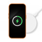 Kryt Leather Mag Cover na Apple iPhone 14 Pro Elegant  MagSAFE  Oranžový