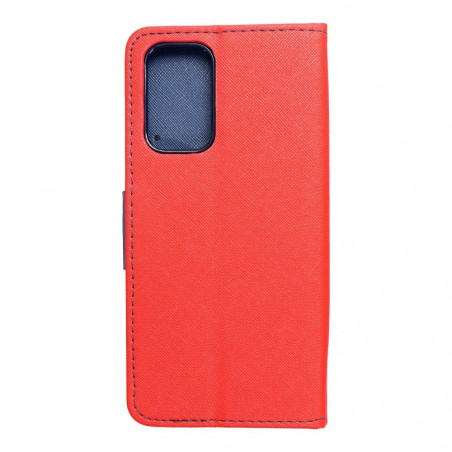 Peňaženkové puzdro Fancy Book na Samsung Galaxy A23 5G Červený / Námornícka modrá