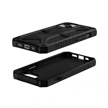 Kryt Urban Armor Gear Monarch na Apple iPhone 14 Plus Prémiové puzdro MagSAFE Kevlarovo čierny