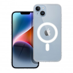 Kryt Clear Mag Cover na Apple iPhone 14 Plus MagSAFE  Transparentný
