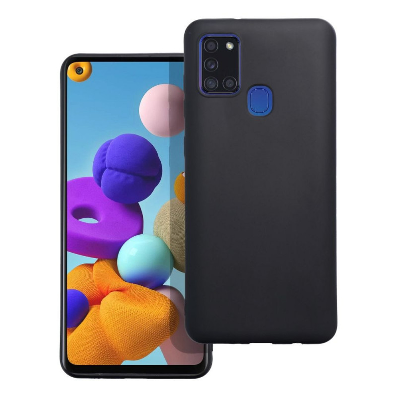 Kryt MATT na Samsung Galaxy A21s Čierny